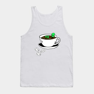 Aliens and your favorite coffee Tank Top